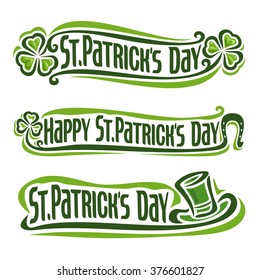 Vector illustration on the theme of St. Patrick's Day