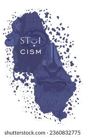 Vector illustration on the theme of Stoicism