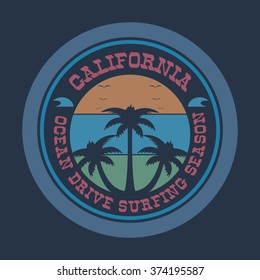 Hawaii Honolulu Beach Vector Illustration Tshirt Stock Vector (Royalty ...