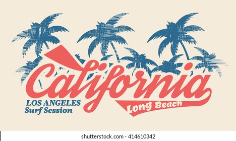 Vector Illustration On Theme Surf Surfing Stock Vector (Royalty Free ...