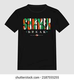 Vector illustration on the theme of surfing and surf in California,t-shirt graphics,