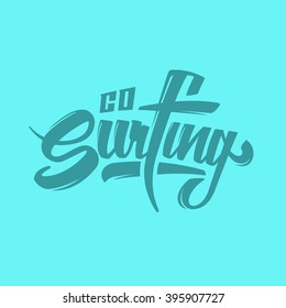 Vector illustration on the theme of surfing. west coast, t-shirt graphics, vintage illustration, emblem, vector