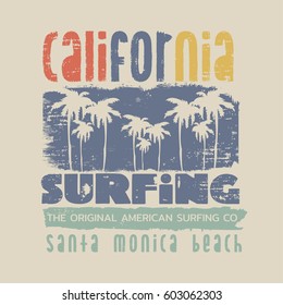 Set Summer Surfing Design Tropical Vector Stock Vector (Royalty Free ...