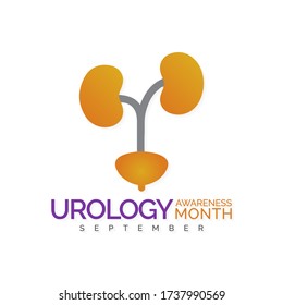 Vector Illustration zum Thema Urology Bewusstsein Monat beobachtet jedes Jahr während September.