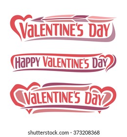 Vector illustration on the theme of Valentine's day