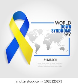 Vector Illustration on the theme World Down Syndrome Day