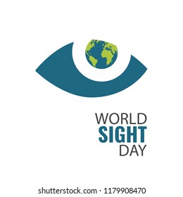 Vector Illustration on the theme World Sight Day