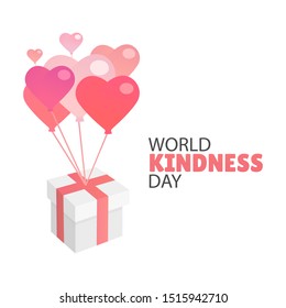 Vector Illustration on the theme World Kindness Day.
