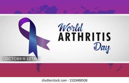 Vector Illustration on the theme World Arthritis Day
