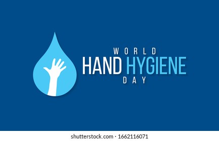 Vector Illustration On The Theme Of World Hand Hygiene Day Observed On May 5th Every Year.