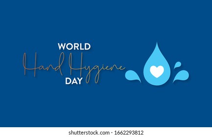 Vector illustration on the theme of World Hand Hygiene day observed on May 5th every year.