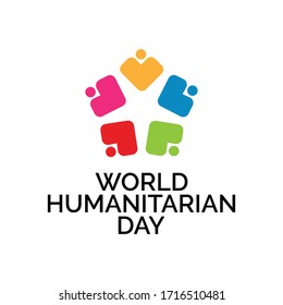 Vector illustration on the theme of World Humanitarian day observed each year on August 19th worldwide.