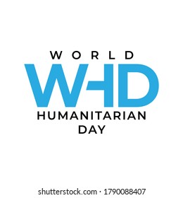 Vector illustration on the theme of World Humanitarian day observed each year on August 19th worldwide.