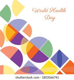 Vector illustration on the theme of World Health Day observed on April 7th every year.