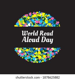 Vector Illustration On The Theme Of World Read Aloud Day