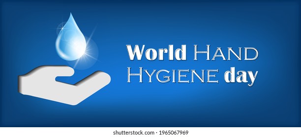 Vector illustration on the theme of World Hand Hygiene day observed on May 5th every year.