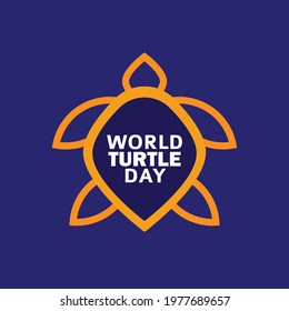 Vector illustration on the theme of World Turtle Day