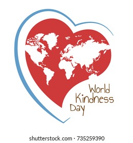 Vector Illustration on the theme World Kindness Day.
