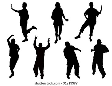 vector illustration on the theme of youth culture