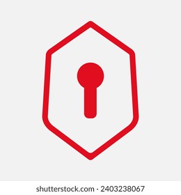 Ilustración vectorial sobre el tema de la ciberseguridad
