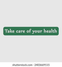 Vector illustration on the topic of Health