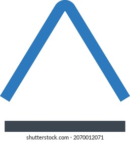 arriba Ilustración vectorial en un fondo transparente. Símbolos de calidad premium. Icono vector glifos para concepto y diseño gráfico.