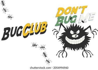 Ilustración vectorial en varios escarabajos, elementos para el diseño.