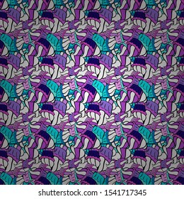 Vector illustration. On violet, white and black colors. Vector abstract pattern page for antistress. Can be used for cards, invitations, save the date cards and many more.