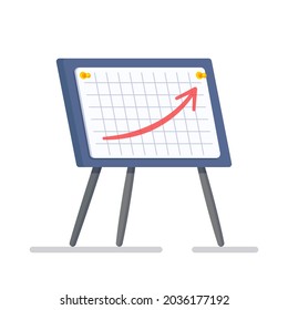 Ilustración vectorial sobre fondo blanco. Financiación para proyectos creativos. 
