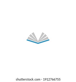 Vektorgrafik des offenen Buches