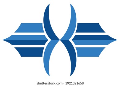 Vector illustration of an open book combination logo template and building shapes on it. 6000x4000 pixel perfect.