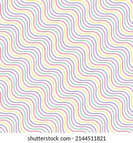 vector illustration Optical illusion abstract, background psychedelic, colorful, lines curve, op art.