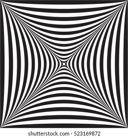 vector illustration optical illusion pattern