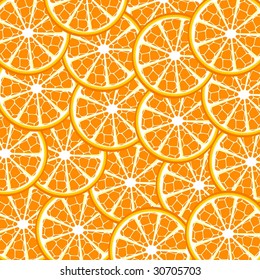 Vector illustration of orange background