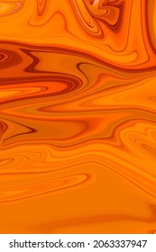 Vector illustration: orange Background liquid images. painting, can be used as a  background for wallpapers, posters, cards, invitations, websites. Modern artwork. 