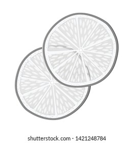 Vector illustration of orange and dry  sign. Collection of orange and juicy  stock symbol for web.