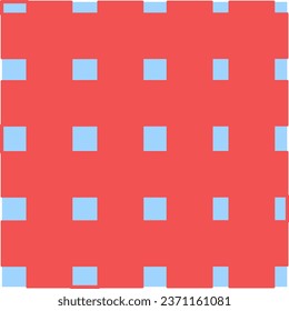 Vector illustration, orange fence background with sky background 