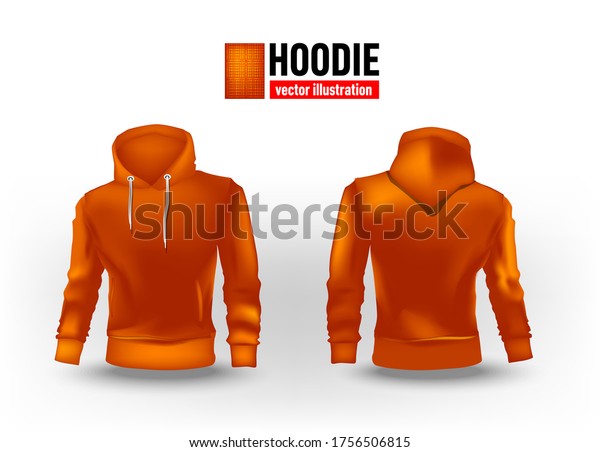 orange zip up sweater