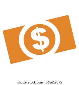 Ilustración vectorial con el icono de Orange Money
