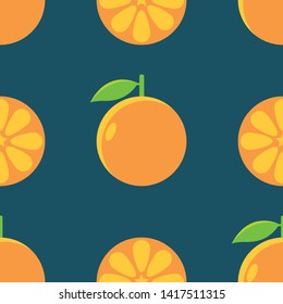 vector illustration of orange pattern background
