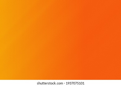 Vector Illustration the orange   yellow pattern lines  halftone gradient