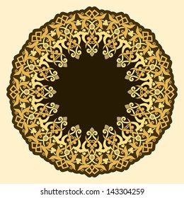 Vector illustration of oriental decoration