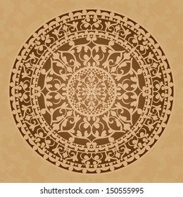 Vector illustration of oriental decoration