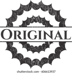 Ilustración vectorial del emblema original de la pizarra