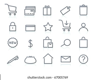 Vector illustration of original e-commerce Icon Set, good for web, software etc.