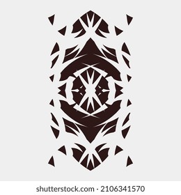vector illustration of ornament images for decoration or screen printing of t-shirts and other decorations