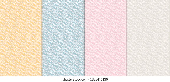 Vector illustration of ornament pattern graphics