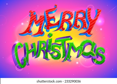vector illustration of Ornamental Background of Holy Christmas