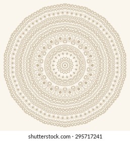 Vector Illustration ornamental design element geometric shapes