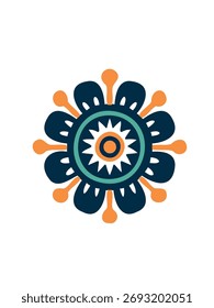 Vektorgrafik Zierfliesenoberfläche
